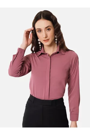 ALL WAYS YOU Standard Spread Collar Formal Shirt