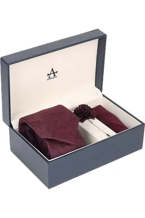 Arrow Men Set Of 3 Paisley Printed Accessory Gift Set