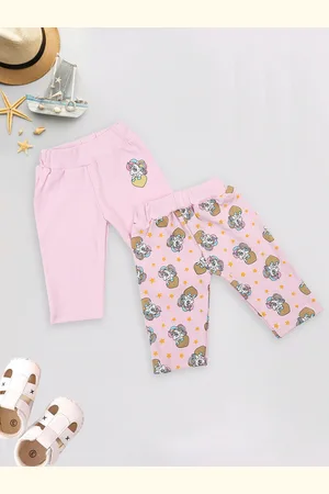 MeeMee Kids Girls Pack Of 2 Printed Leggings