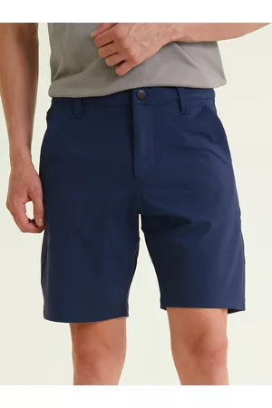DaMENSCH Men Blue 4way Stretch Chino Shorts