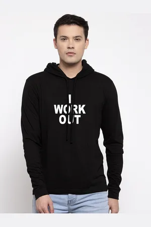 Friskers Men Black Typography Printed T-shirt