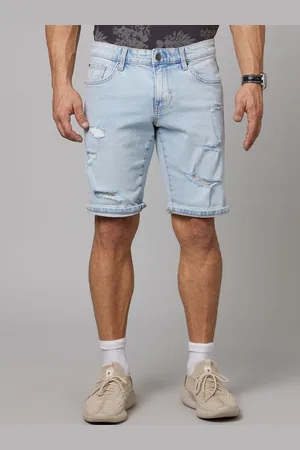 Celio Men Mid Rise Cotton Shorts