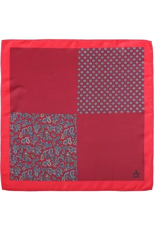 Arrow Three Patterned Printed Pocket Square