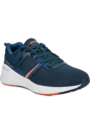Campus Men Blue Mesh Running Shoes