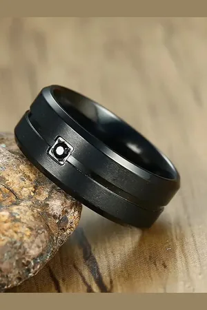 Meenaz Men Silver-Plated Finger Ring