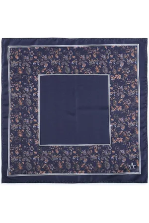 Arrow Printed Twill Pocket Square