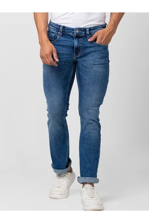 SPYKAR Men Rafter Relaxed Fit Light Fade Cotton Stretchable Jeans