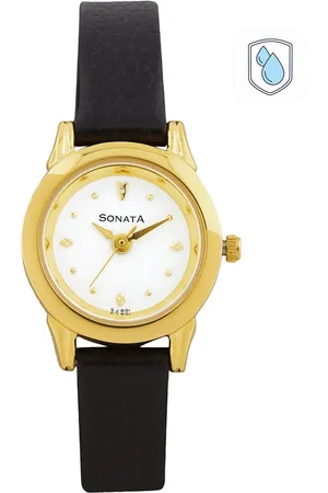 Sonata Women White Dial Watch ND8925YL01J