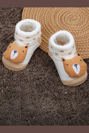 Baby Moo Infants Cotton Anti-slip Socks Booties