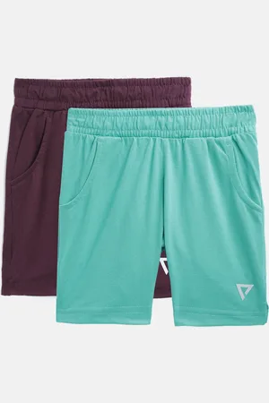 PROTEENS Girls Pack of 2 Solid Regular Shorts