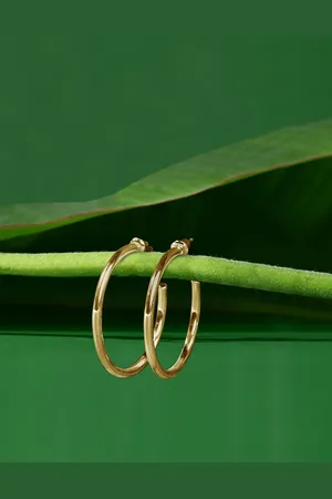 Accessorize Medium Tube Hoop Earrings