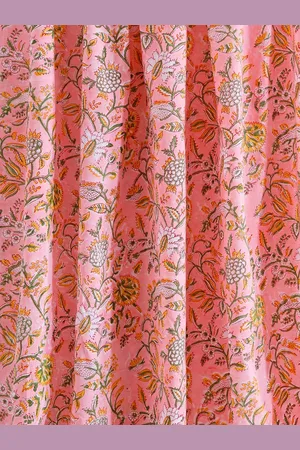 HANDICRAFT PALACE Ethnic Motifs Block Printed Pure Cotton Unstitched Dress Material