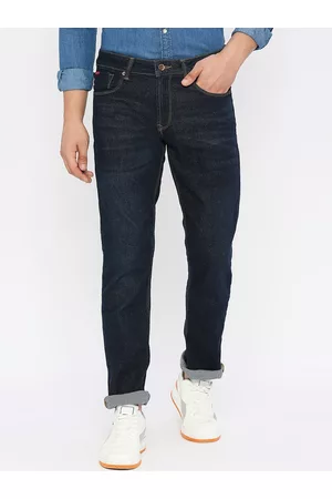 SPYKAR Men Relaxed Fit Light Fade Stretchable Clean Look Jeans