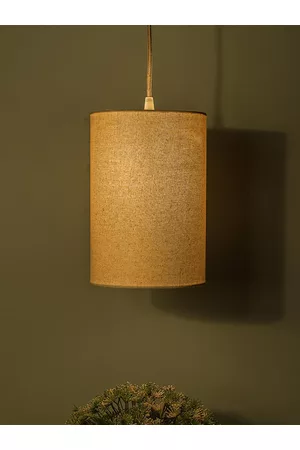 Homesake Beige Hanging Pendant Light With Fixture