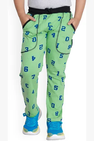 IndiWeaves Boys Printed Cotton Track Pants