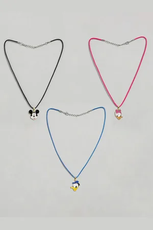EL REGALO Girls Beaded Minimal Necklace