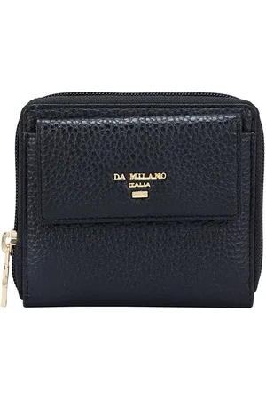 Da Milano Women Textured Leather Two Fold Wallet