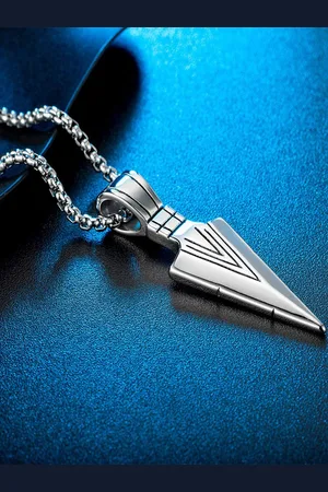 EL REGALO Men Silver-Plated Necklace