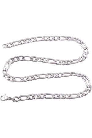 Meenaz Men Silver-Plated Choker Chain