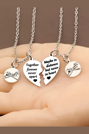 EL REGALO Pinky Promise Couple Necklace