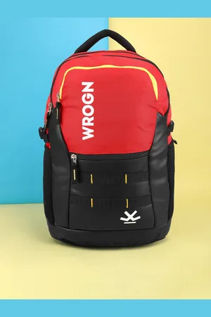 WROGN Unisex Brand Logo Backpack With Reflective Strip