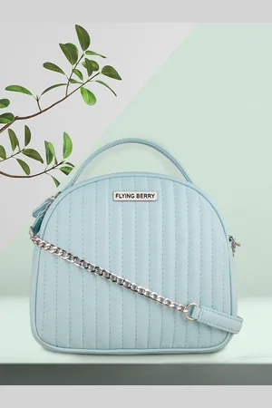 FLYING BERRY PU Structured Sling Bag With Quilted