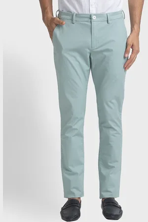 ColorPlus Men Mid Rise Chinos Trousers