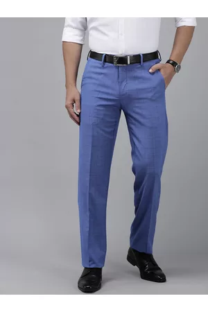 Raymond Slim Fit Men Dark Blue Trousers  Buy Raymond Slim Fit Men Dark  Blue Trousers Online at Best Prices in India  Flipkartcom