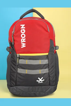 WROGN Unisex Brand Logo Backpack With Reflective Strip