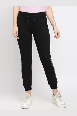 Being Human Women Mid-Rise Typography Printed Joggers