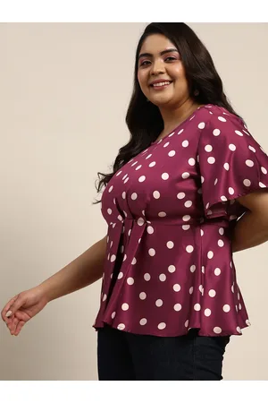 Buy Sztori Disney Plus Size Printed Puff Sleeves T Shirt - Tshirts for Women  21000192