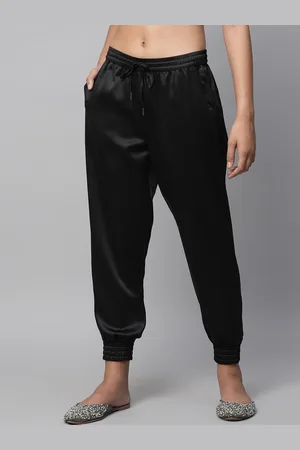 Chemistry Women Mid-Rise Satin Joggers