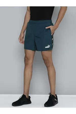 PUMA Men Essential+ Tape Woven Regular Fit Outdoor Sports Shorts