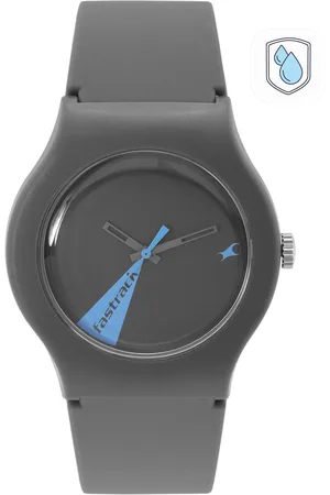Fastrack Unisex Charcoal Grey Dial & Straps Analogue Watch 9915PP60