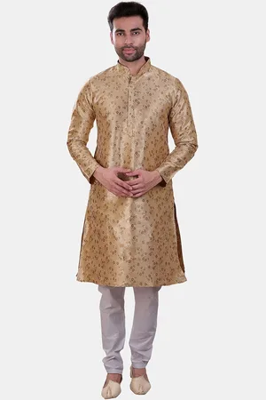 Avaeta Floral Woven Design Regular Kurta With Pyjamas