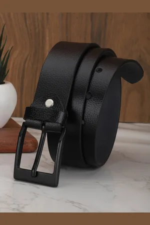 Mast & Harbour Men Leather Formal Belt