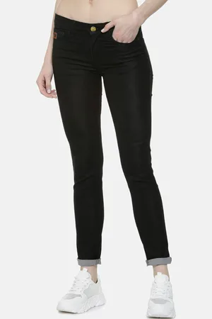 Campus Women Black Super Skinny Fit Jeans