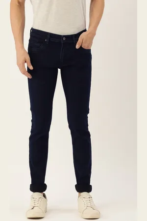 Peter England Men Blue Skinny Fit Low-Rise Stretchable Jeans