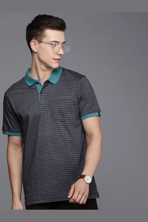 Raymond Weil Printed Polo Collar Pure Cotton Pockets T-shirt