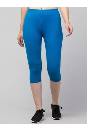 Apraa & Parma Clothing Women Skinny Fit Pure Cotton Sports Capris