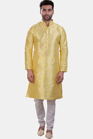 Avaeta Floral Printed Mandarin Collar Kurta with Pyjamas