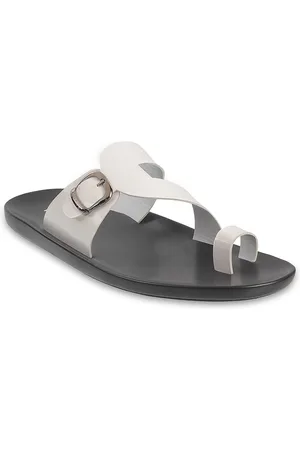 Buy Women White Casual Sandals Online | SKU: 40-2533-16-37-Metro Shoes