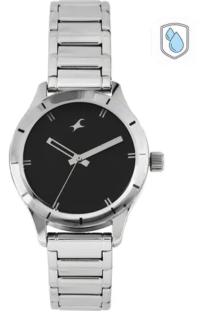 Fastrack Women Black Dial Watch 6078SM06