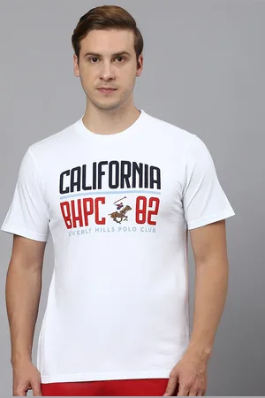 Beverly Hills Polo Club Men Typography Printed Cotton T-shirt