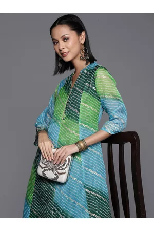 Varanga Women Bandhani Printed Kurta