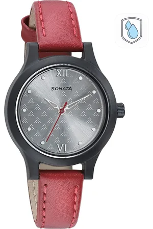 Sonata Ladies Essentials Women Grey Analogue watch 87030PL01