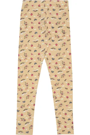 BodyCare Girls Printed Cotton Ankle Length Leggings