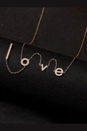 Jewels Galaxy Stainless Steel Rose Gold-Plated Pendant