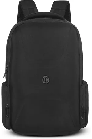 Carlton London Padded Medium Backpack With Rain Cover