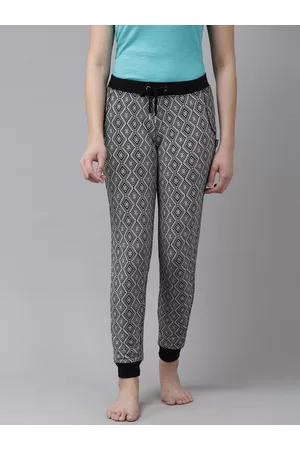 Lady Printed Jogger Pants 